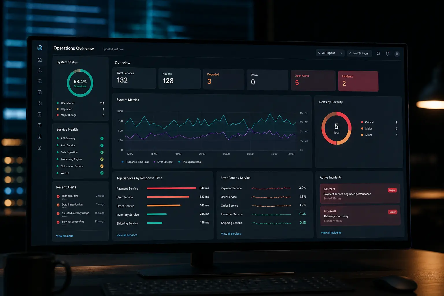 Custom software & systems — Operations that run on software you control.